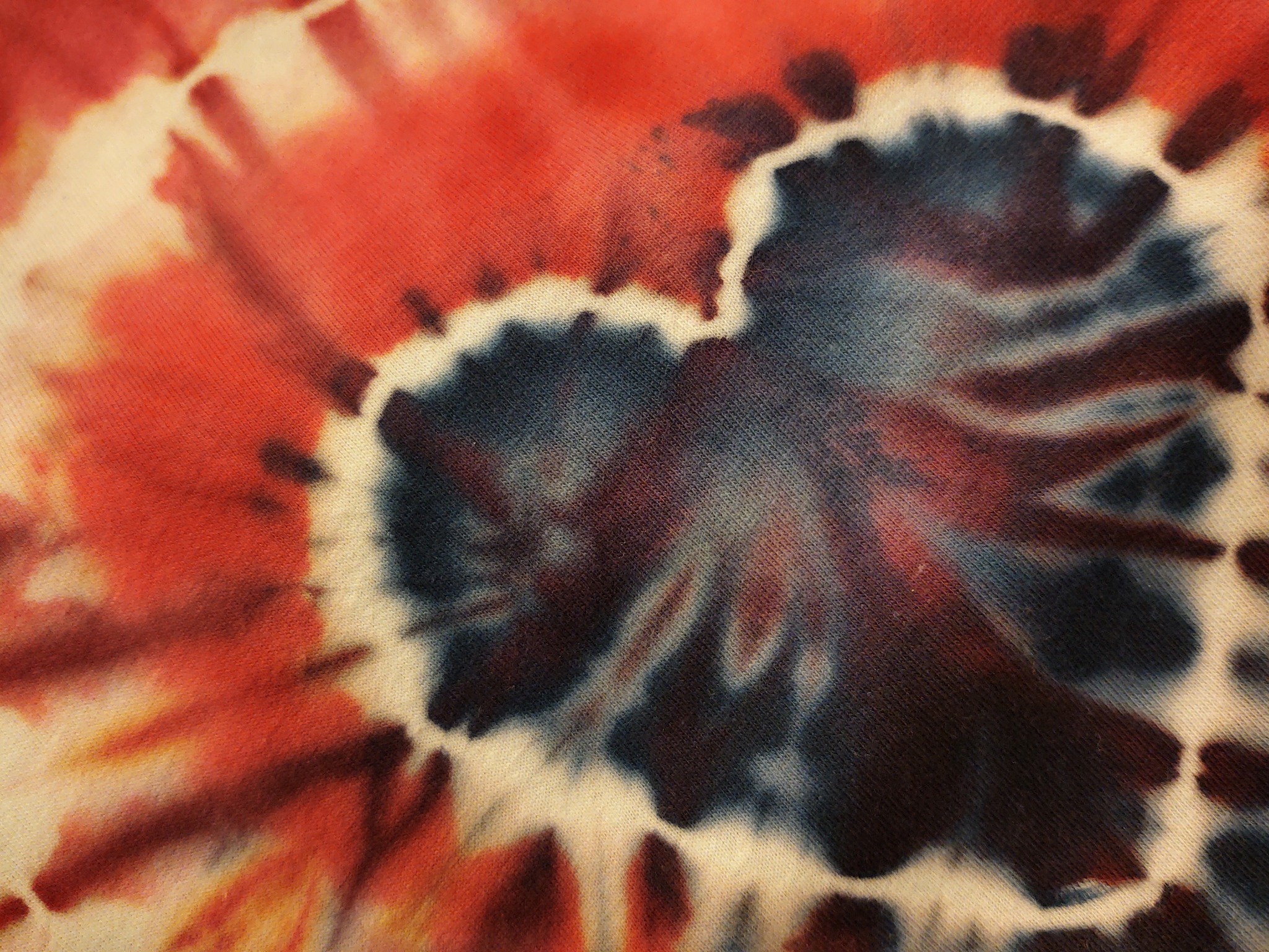 Tie-dye heart